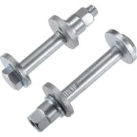 Einstellschrauben für die hintere Spurstange Nr. 06508486AA/6508486AA für Dodge Durango (2011–2023) und Jeep Grand Cherokee WK (2016–2017/2022) / Hinten / Robustes Metall und Kunststoff / 1 Satz Silbe
