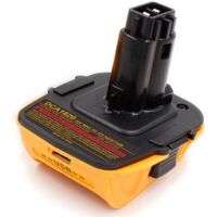DCA1820 Netzadapter, Akku-Konverter für DEWALT 18V auf 20V Elektrowerkzeuge, kompatibel mit den Modellen DCB206, DCB201, DCB609, DC9096, DC9098, DW9096 und DW9099.