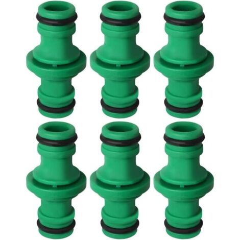 Samfox 10 Pezzi Connettore a T con Chiusura a Spillo da Giardino Raccordi per Tubi da Giardino Raccordi Di Alta Qualità Anti Shedding per Tubo In PE Irrigazione Da Giardino 16 mm