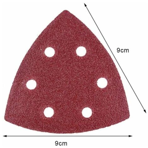 Carta Vetrata Perforata Per Cartongesso BAOSTC – 10 Dischi Da 22,9 Cm, Grana 180, Con Velcro, Per Levigatrici A Parete