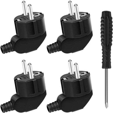 WOODGUILIN Spina DT tedesca a 8 vie impermeabile DT Automotive spina elettrica maschio femmina con cavo da 16 AWG per auto, camion, barche, LED. 2 coppie (Dt 8P Black