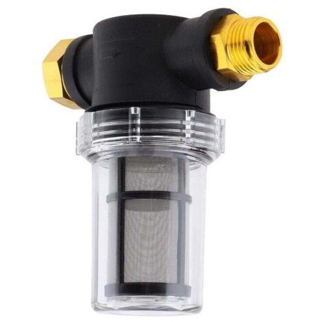 AQUA CREST Filtro dell'acqua per tubo da giardino con protezione per tubo, migliora la salute delle piante, riduce il cloro, gli odori, il calcio, ideale per giardinaggio, agricoltura e animali