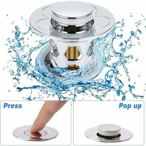 QIANGT Compatibile con lavello di Ricambio da 82 mm, Filtro for lavello da Cucina, Tappo di