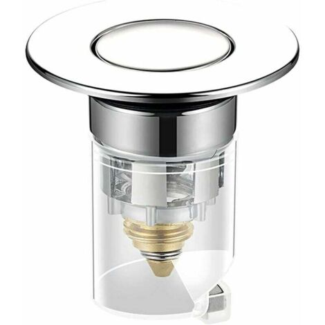 Maloftars Sifone lavabo con scarico con troppopieno per lavabo, sifone