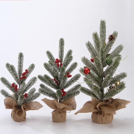 Set 8 Mini Gnomi E Angeli Natalizi Fatti A Mano - Decorazioni Per Albero Di Natale