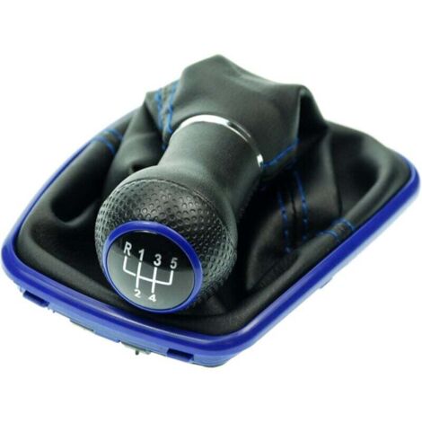 6 Marce  Pomello Del Cambio Con Cornice Nera Da 12 Mm Per Volkswagen Vw Golf 4 Iv Mk4 Gti R32 Bora Jetta 56~p132961005