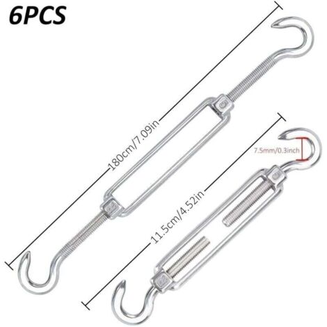 Gancio a S in acciaio INOX resistente e versatile | Oriental Shop