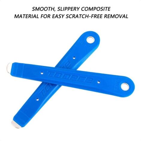 Leve Per Pneumatici Da Bicicletta In Acciaio Inox - Set Di 2 Smontagomme Professionali Compatti - 3