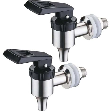 set-di-2-distributori-di-bevande-acciaio-inox-rubinetto-per-birra-da