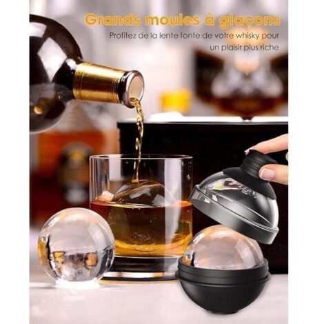 Vaschetta Per Cubetti Di Ghiaccio In Silicone A Forma Di Rosa 6,8 Cm - Con Coperchio, Per Whisky - 5