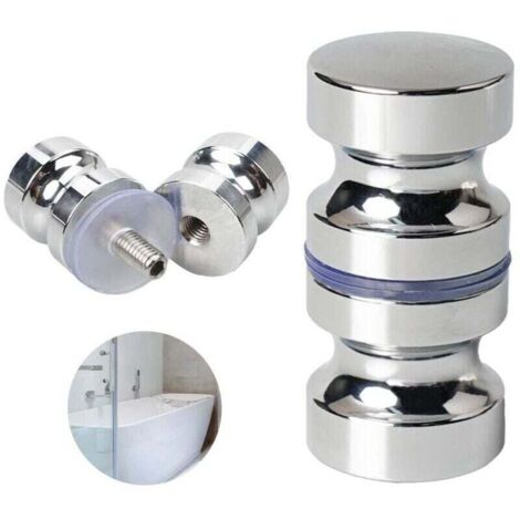 ANSNOW 2 Ganci per Tende con Pomello in Lega Vintage, Ganci per