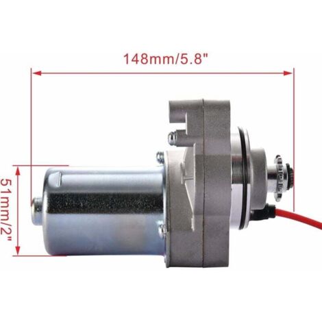 3-Bolt Starter Motor – 50cc 90cc 110cc 125cc – Fits TAOTAO, JETMOTO, ROKETA, SUNL, COOLSTER – Motor Dream