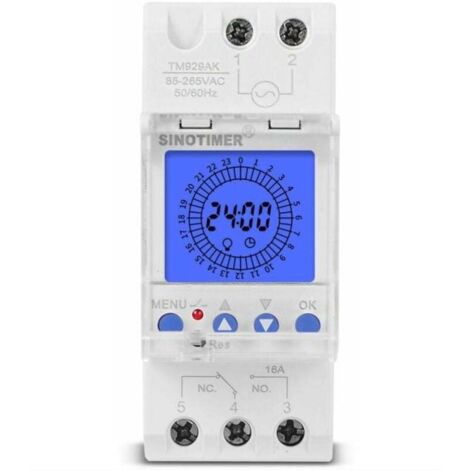 Temporizador Digital BORG TA4180: Control Preciso Para Tus Máquinas Industriales (120VAC)