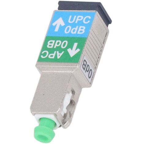 Adaptador de fibra óptica SC UPC macho a SC APC hembra, 1310 nm/1550 nm ...