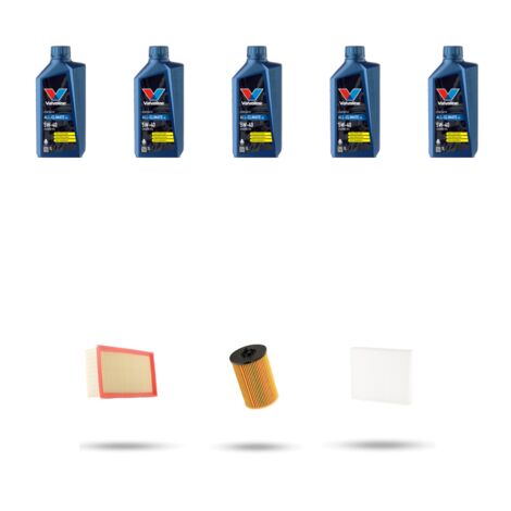 Kit tagliando 3 FILTRI e 5L OLIO compatibile con Seat Ateca (KH) 2.0 TDI 105kw Dal 2016 (1/5)