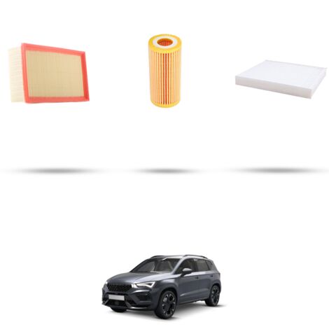 Kit tagliando 3 filtri compatibile con Cupra Ateca (KH7,KHP) 2.0 TSI 221kw dal 2018 (1/4)