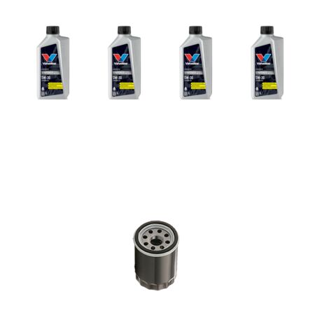 Kit filtro olio e 4L compatibile con Mitsubishi Lancer VIII 1.6 86kw dal 2010 (1/3)