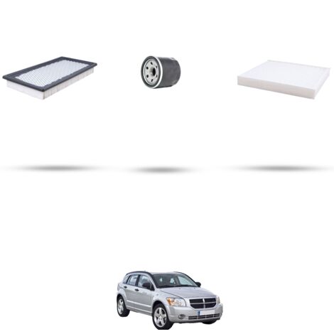 Kit tagliando 3 filtri compatibile con Dodge Caliber 2.4 Turbo 217kw dal 2007 (1/4)