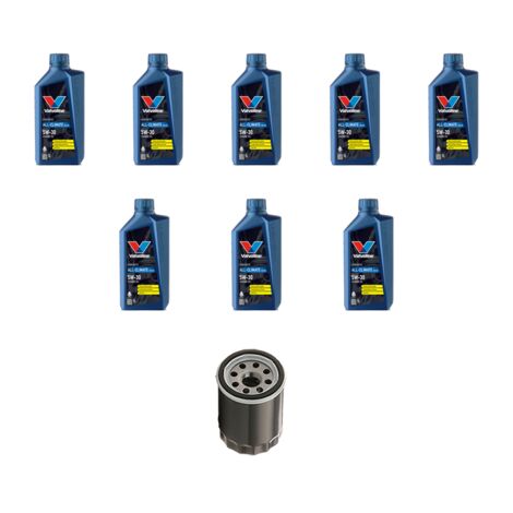 Kit filtro olio e 8L compatibile con Nissan Navara (D40) 2.5 Dci 107kw Dal 2005 (1/3)