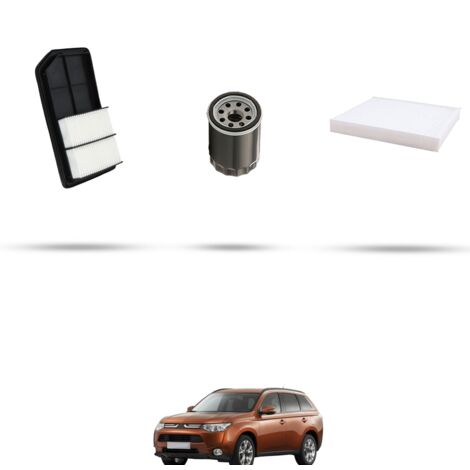 Kit tagliando 3 filtri compatibile con Mitsubishi Outlander III 2.4 Hybrid 153kw dal 2018 (1/4)