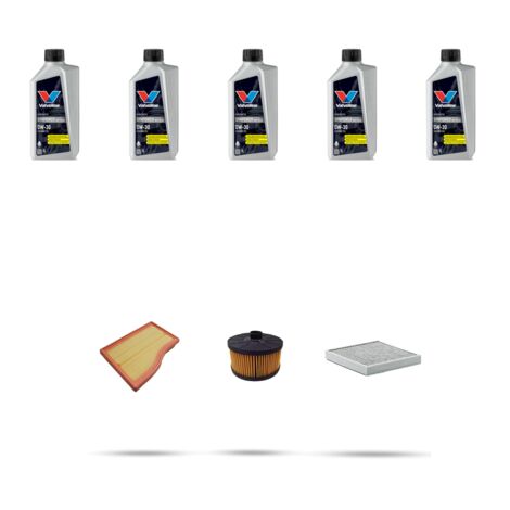 Kit tagliando 3 FILTRI e 5L OLIO compatibile con Mercedes Classe A (w177) 200 110kw Dal 2018 (1/5)