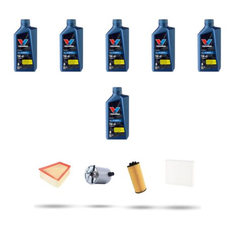 Kit tagliando 4 FILTRI e 6L OLIO compatibile con Renault Megame iii 2.0 16V TCE 140Kw dal 2012 (1/5)