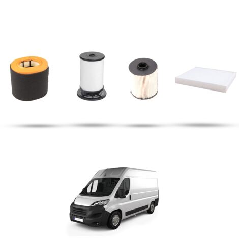 Kit tagliando 4 filtri compatibile con Fiat Ducato 2.2 D 103kw dal 2021 (1/5)
