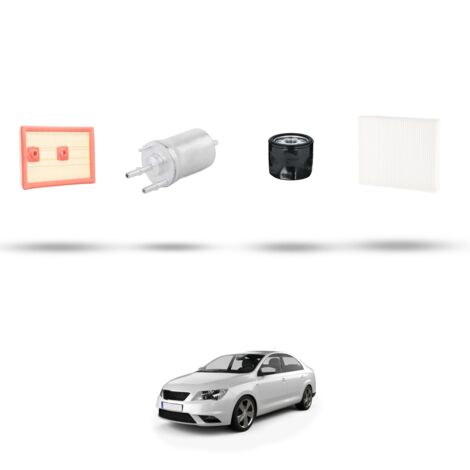 Kit tagliando 4 filtri compatibile con Seat Toledo IV (KG3) 1.2 TSI 81kw dal 2015 (1/5)