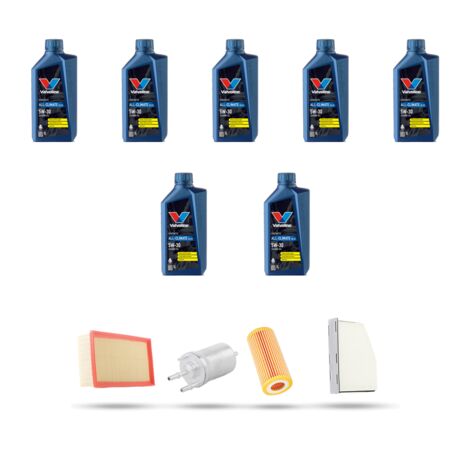Kit tagliando 4 FILTRI e 7L OLIO compatibile con Audi TT II (8J3) 2.5 tfsi 265kw dal 2011 (1/5)