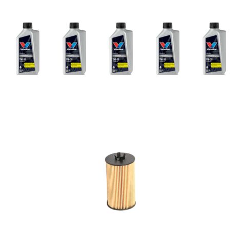 Kit filtro olio e 5L compatibile con Opel Astra K 1.6 CDTI 70kw Dal 2015 (1/3)