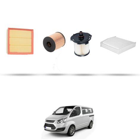 Kit tagliando 4 filtri compatibile con Ford Tourneo Custom 2.2 TDCi 92kw dal 2012 (1/5)