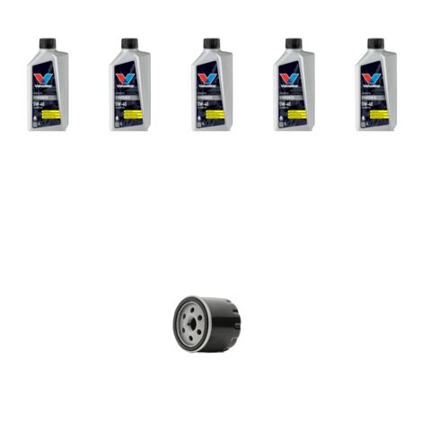 Kit filtro olio e 5L compatibile con Renault Clio III 1.4 72kw Dal 2005 (1/3)