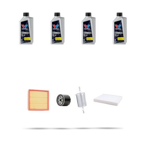 Kit tagliando 4 FILTRI e 4L OLIO compatibile con Opel Zafira A 2.0 OPC 141kw dal 2001 (1/5)