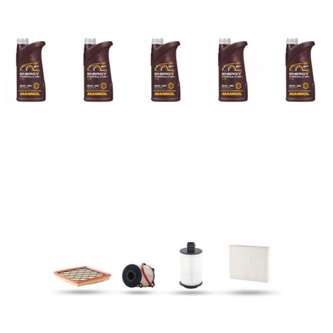 Kit tagliando 4 FILTRI e 5L OLIO compatibile con Chevrolet Orlando 2.0d 120kw dal 2011 (1/5)