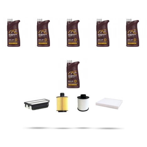 Kit tagliando 4 FILTRI e 6L OLIO compatibile con Suzuki Vitara II 1.6 DDIS 88kw Dal 2015 (1/5)