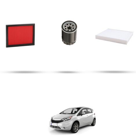 Kit tagliando 3 filtri compatibile con Nissan Note (E12) 1.2 59kw Dal 2013 (1/4)