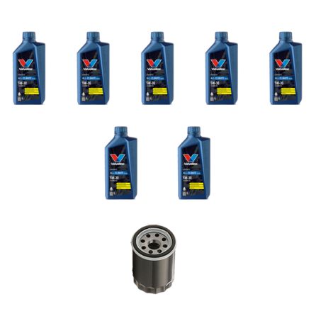 Kit filtro olio e 7L compatibile con Nissan Navara (D40) 2.5 Dci 126kw Dal 2006 (1/3)