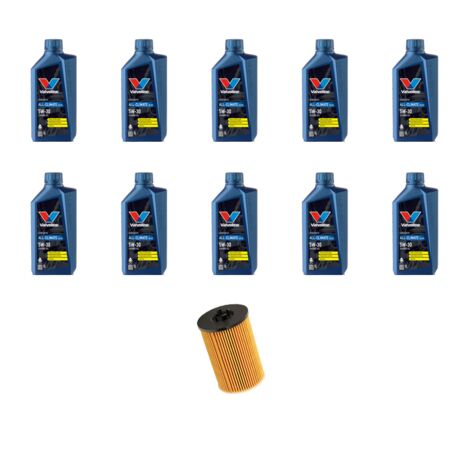 Kit filtro olio e 10L compatibile con Vw Crafter II (SY,SZ,UZ) 2.0 TDI 90kw Dal 2017 (1/3)