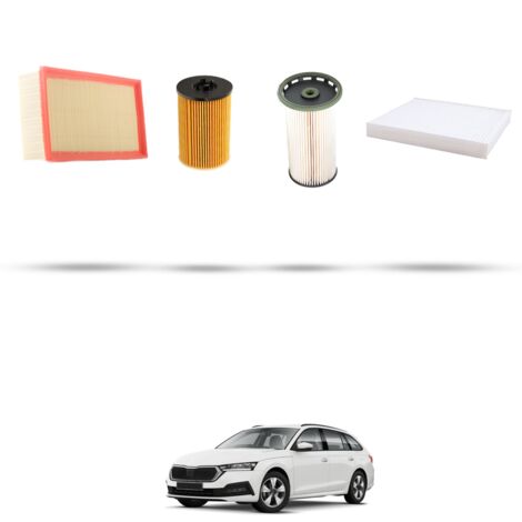 Kit tagliando 4 filtri compatibile con Skoda Octavia IV 2.0 TDI 105kw Dal 2020 (1/5)