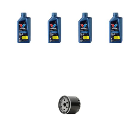 Kit filtro olio e 4L compatibile con Mazda 2 (DY) 1.25 55kw dal 2003 al 2007 (1/3)