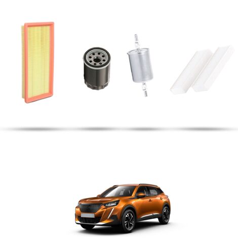 Kit tagliando 4 filtri compatibile con Peugeot 2008 II 1.2 Pure Tech 96kw dal 2019 (1/5)
