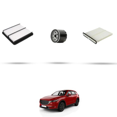 Kit tagliando 3 filtri compatibile con Mazda CX-5 (KF) 2.0 Skyactiv-G 121kw dal 2017 (1/4)