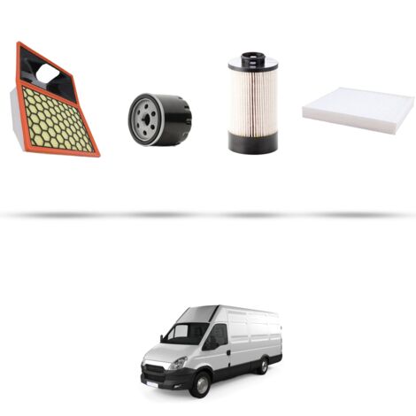 Kit tagliando 4 filtri compatibile con Iveco Daily V 35C 11 78kw dal 2011 (1/5)