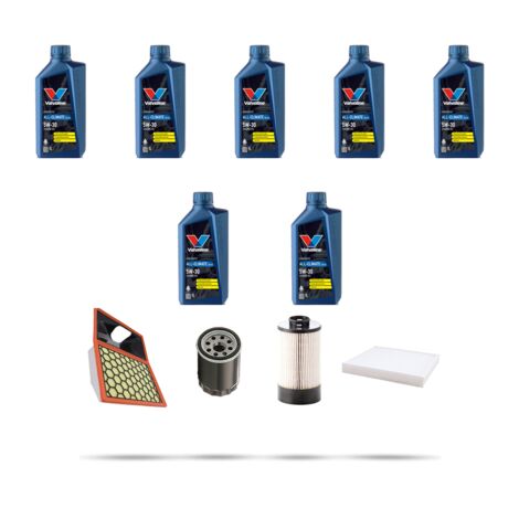 Kit tagliando 4 FILTRI e 7L OLIO compatibile con Iveco Daily VI 65C 18 3.0 E6 132kw dal 2016 (1/5)