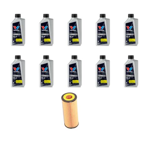 Kit filtro olio e 10L compatibile con Mercedes Vito II (639) 123 170kw Dal 2004 (1/3)