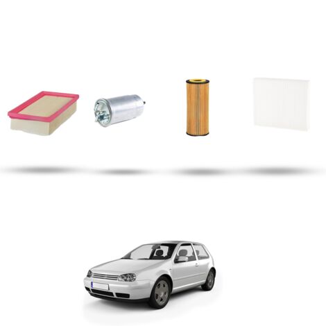 Kit tagliando 4 filtri compatibile con Vw Golf IV (1j1 1j5) 1.9 TDI 110kw Dal 2000 al 2006 (1/5)