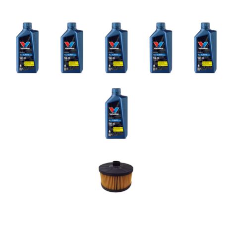 Kit filtro olio e 6L compatibile con Dacia Duster II 1.3 TCE 96kw dal 2019