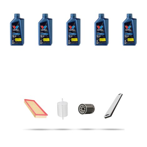 Kit tagliando 4 FILTRI e 5L OLIO compatibile con Ford Mondeo III 1.8 Sci 96kw dal 2003 dal 2007 (1/5)