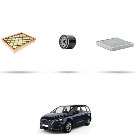 Kit tagliando 3 filtri compatibile con Ford Galaxy III 1.5 EcoBoost 118kw dal 2015 (1/4)