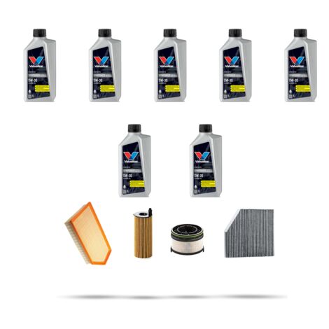Kit tagliando 4 FILTRI e 7L OLIO compatibile con Mercedes Classe E (W213,S213,A213) E300 D 180kw Dal 2017 (1/5)